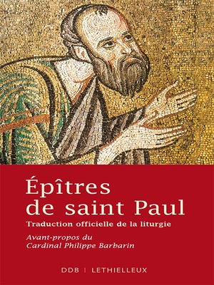 cover image of Epîtres de saint Paul